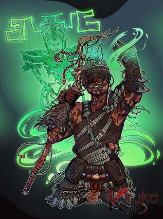 Guild Wars 2 Ritualist commission.