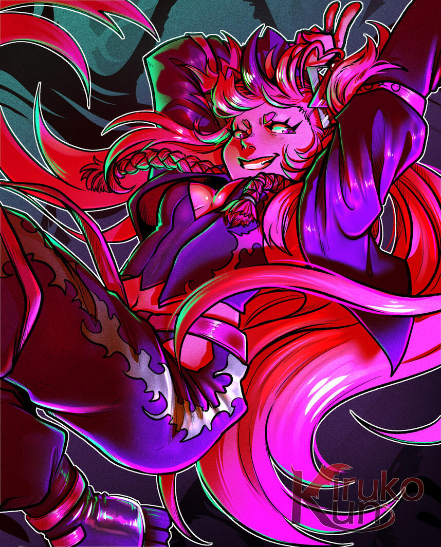 Guild Wars 2 Ritualist commission. Guild Wars 2 Ritualist commission.