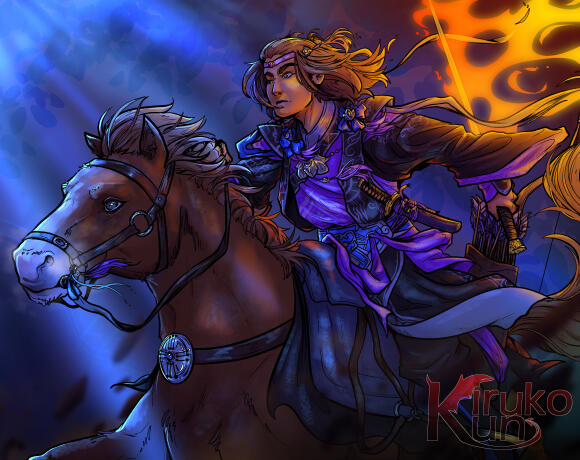 Legend of the Five Rings commission. Legend of the Five Rings commission.