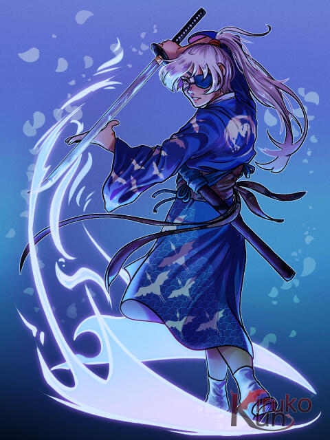 Dungeons & Dragons Samurai commission Dungeons & Dragons Samurai commission