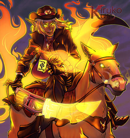 Astral Cowboy commission Astral Cowboy commission